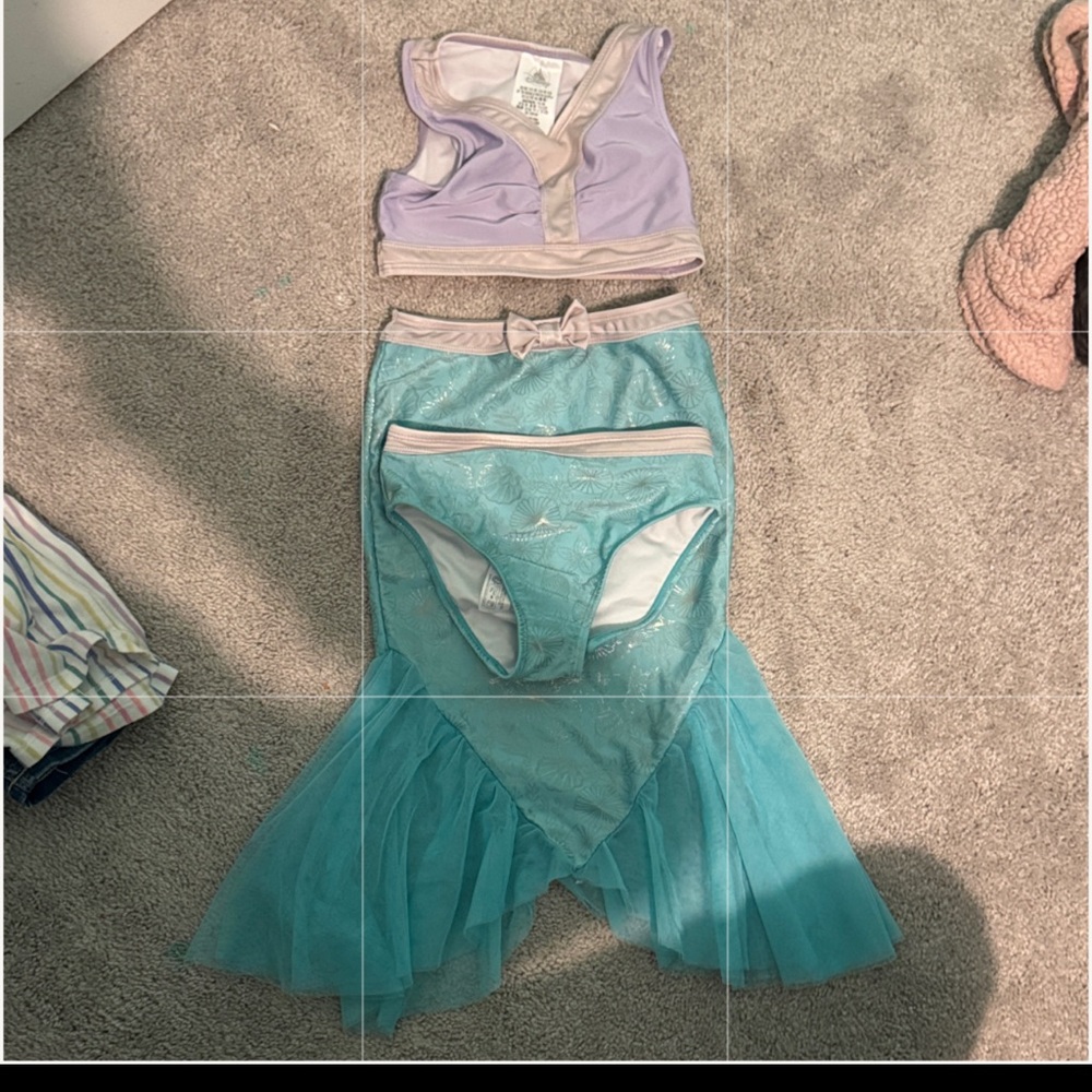 Girls Mermaid Swim Set